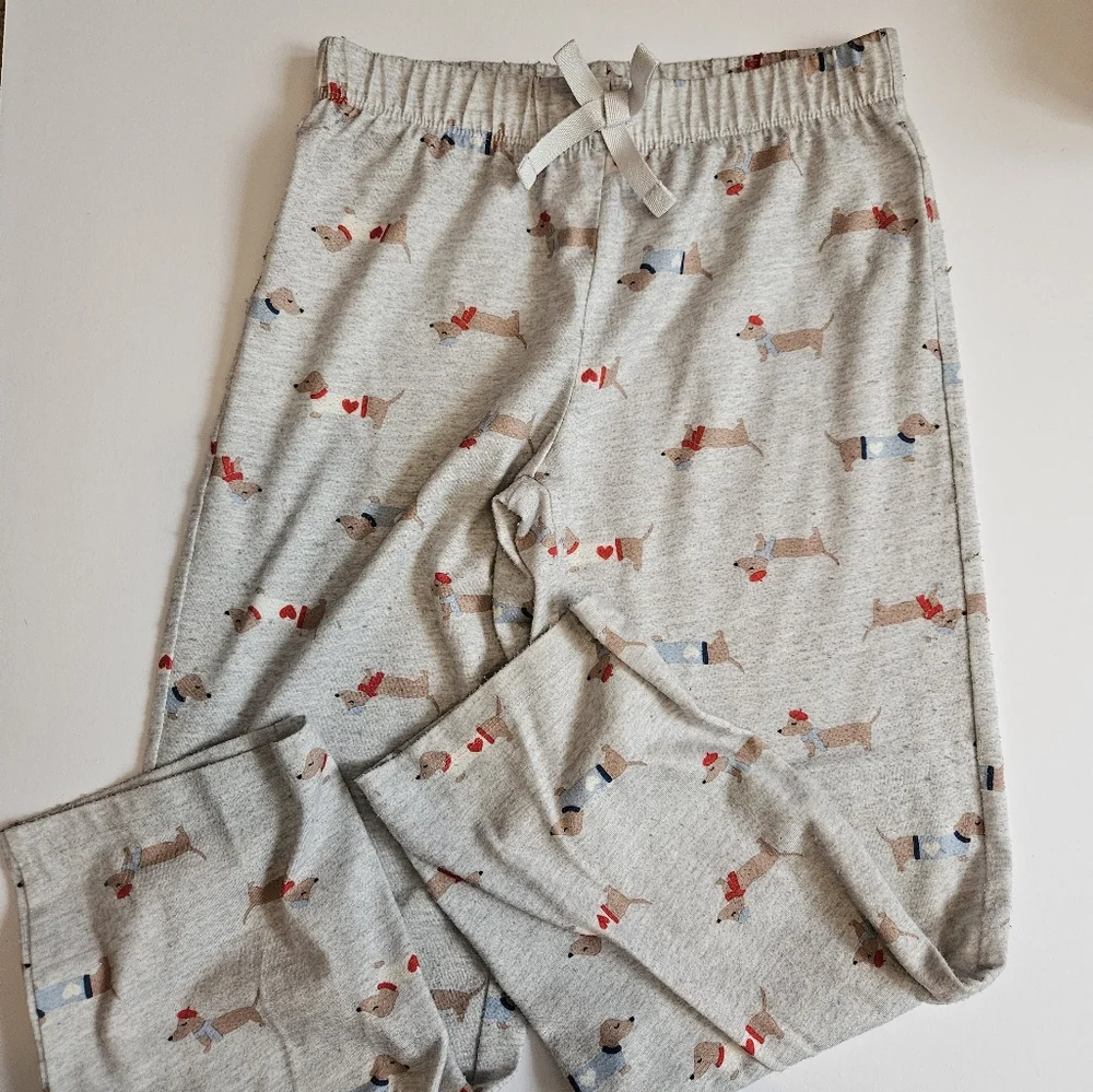 Old Navy Girls Dog Dachshund Pajamas Medium